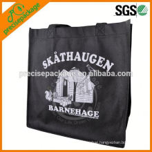 Recyclable pp non woven carrying bag with One color printing